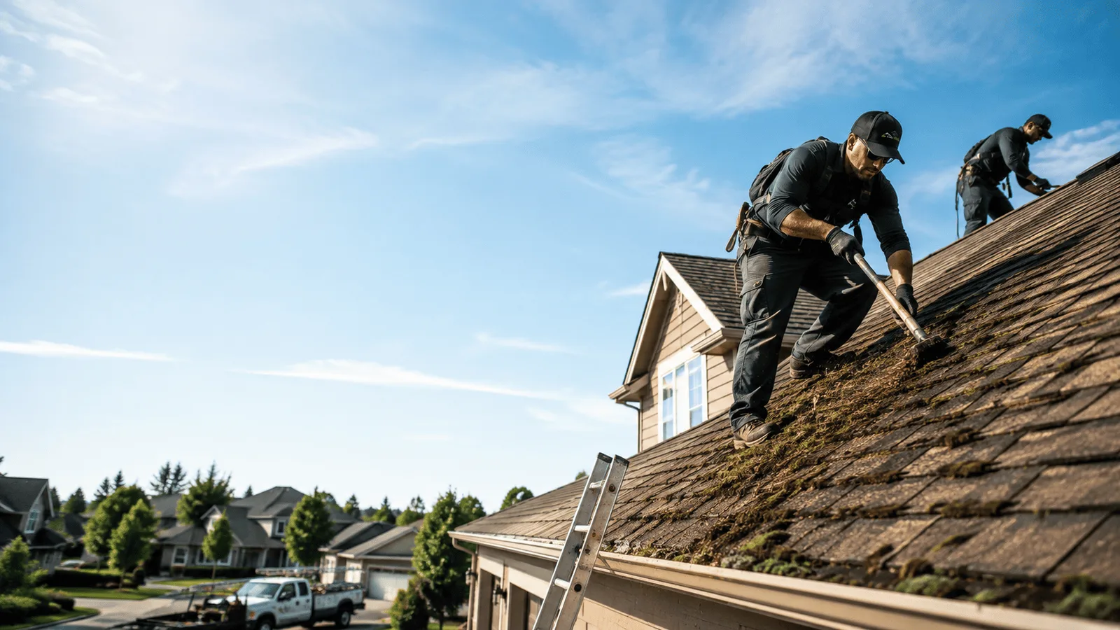 Roof Moss Removal in Crestline, OH near me